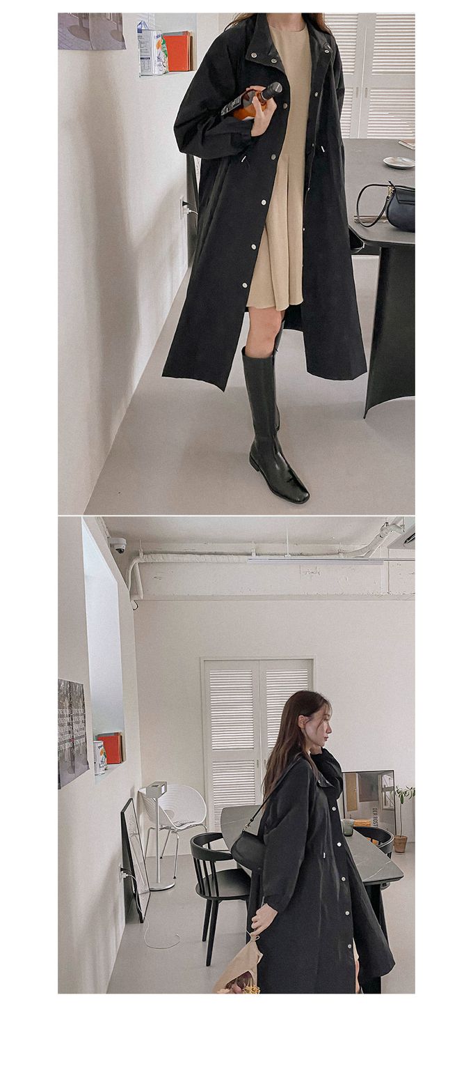 韓國 Urbantheroom - 俏麗百褶短裙洋裝-杏色 (Free)
