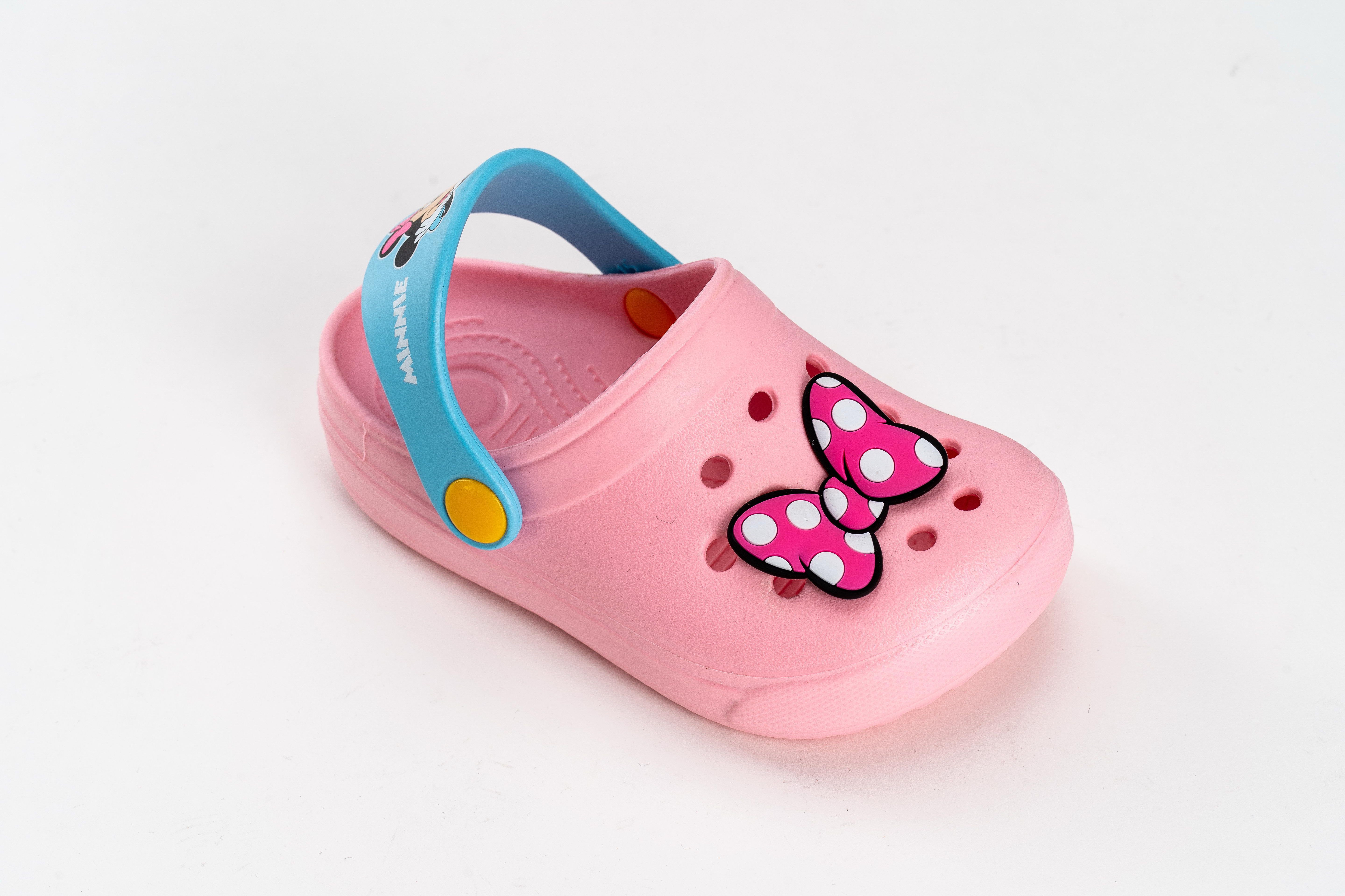 akachan honpo - 米妮造型防水休閒涼拖鞋-粉紅色