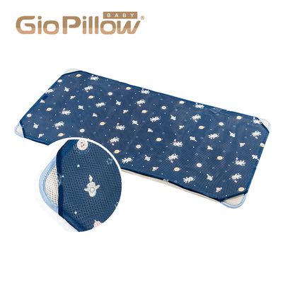 韓國 GIO Pillow - 二合一有機棉透氣排汗嬰兒床墊-阿姆斯貓