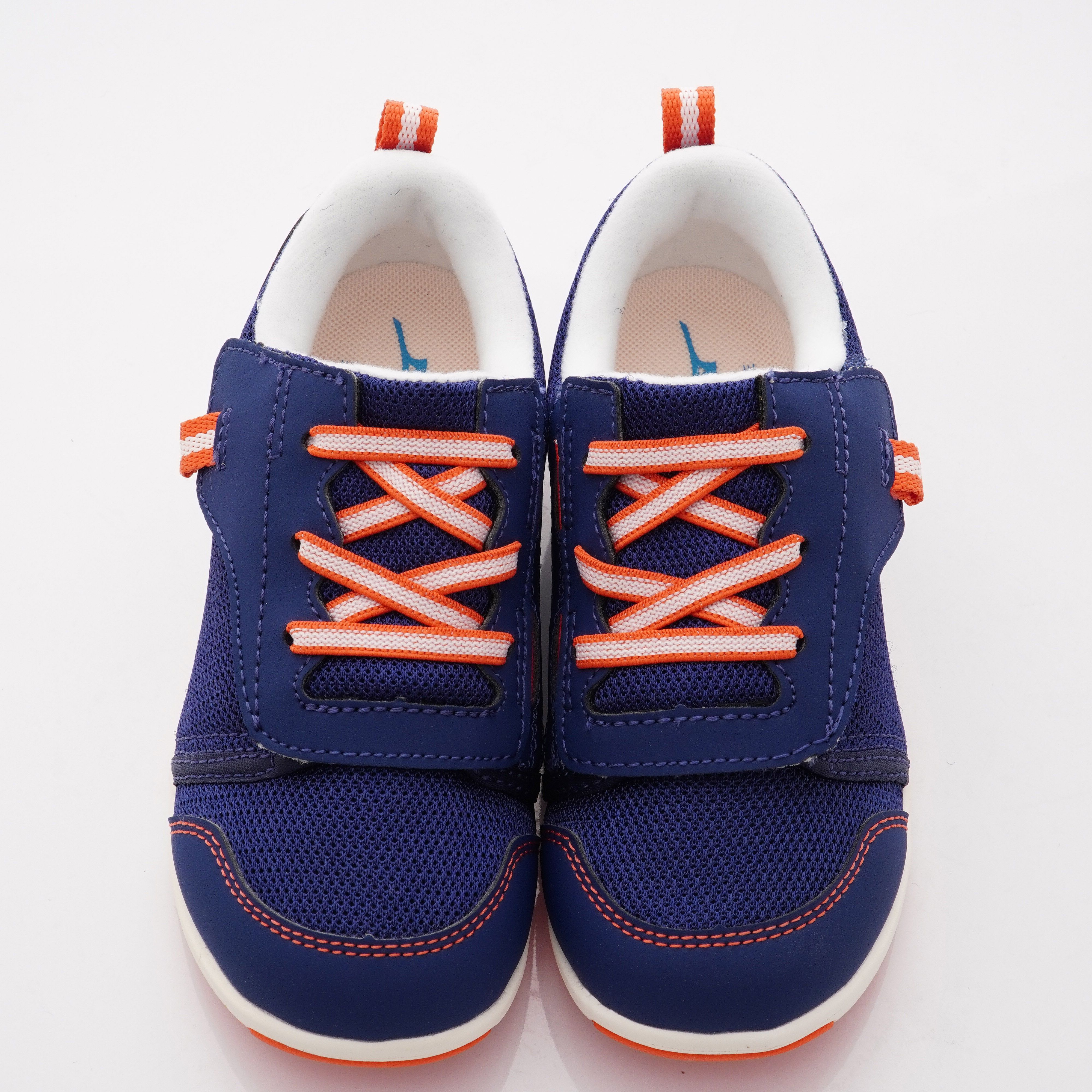 MIZUNO 美津濃 - 超輕量大絆帶機能鞋款(中童段)-深藍