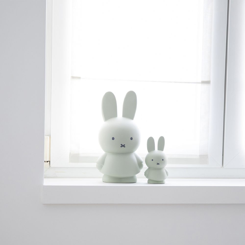 Miffy米菲兔公仔存錢筒(小號)-藍綠色