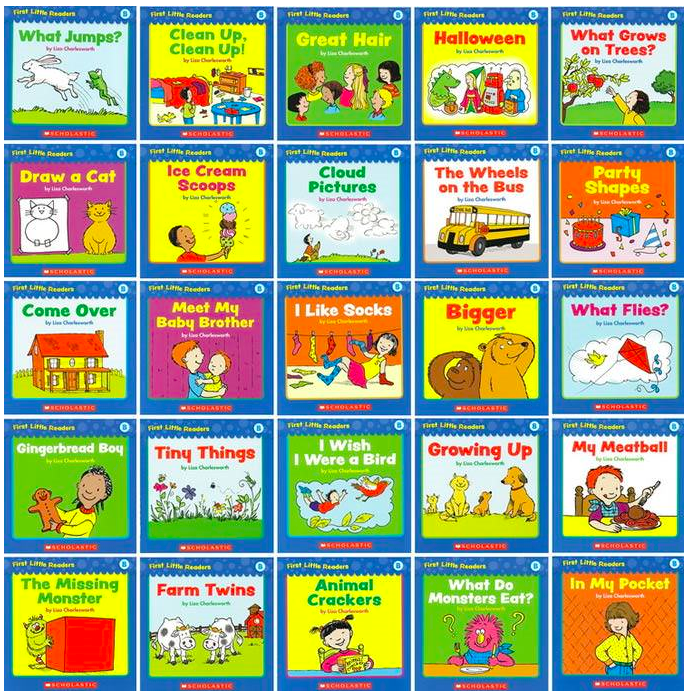 我的第一套小小閱讀文庫First Little Readers Level B-25本小書+1CD