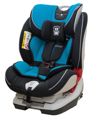 英國安可仕COZY N SAFE - 0-12歲ISOFIX/安全帶二用型汽座-英格藍
