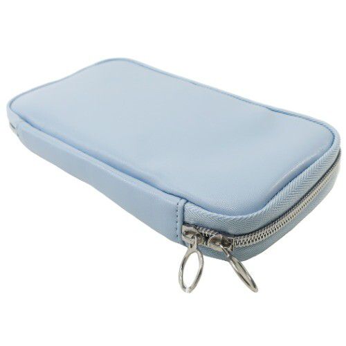 日本代購 - 拉鏈式收納袋/筆袋/鉛筆盒/化妝包-冰雪奇緣2 剪影 (10x19x2cm)