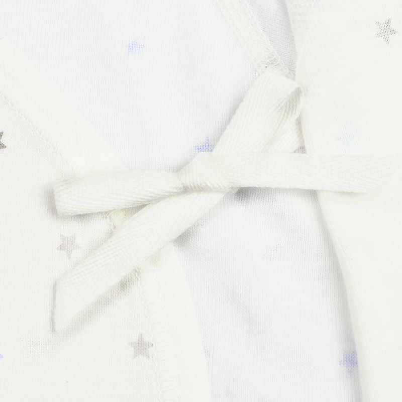 akachan honpo - 短袖肚衣2件組-淺藍色