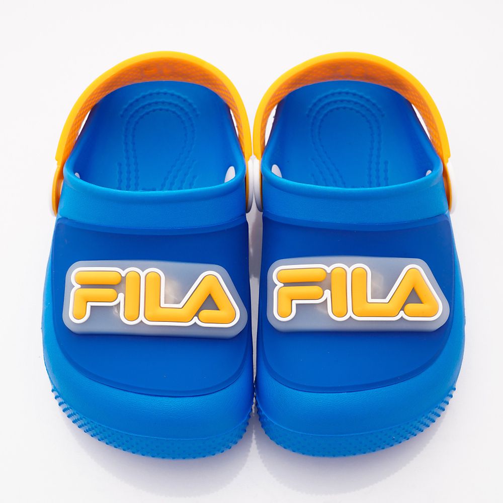 FILA - 春夏新品園丁電燈鞋款(中小童段)-藍澄