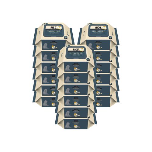 金盞花有機天然特厚款濕紙巾 (Signature系列-20片裝)-藍-18入/箱