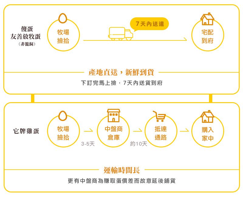 傻蛋-友善放牧蛋 - 紅羽土雞蛋-1箱/40顆