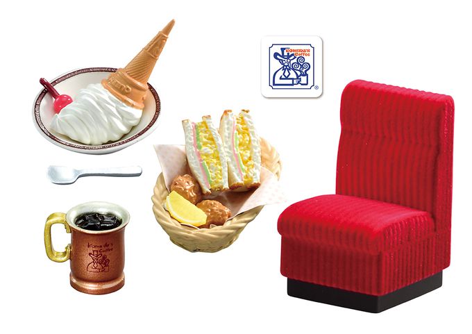 RE-MENT - 聯名系列 Komeda's Coffee 客美多咖啡 整組6種