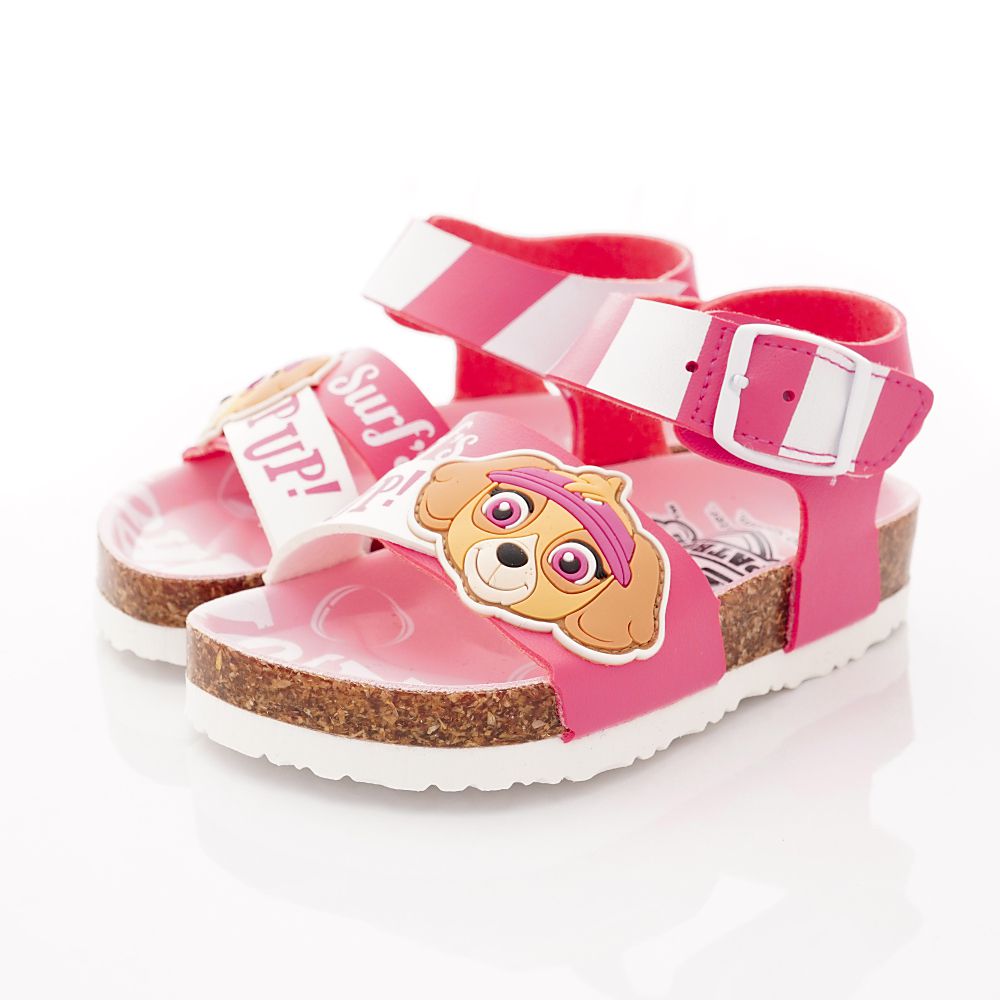 汪汪隊立大功 - 木質涼鞋(中小童段)-桃紅