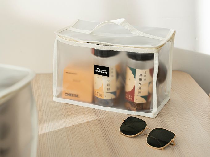 HARUhonpo 小晴天本舖 - 寶可樂收袋-日日萬用袋-櫻花粉(磨砂) (M)