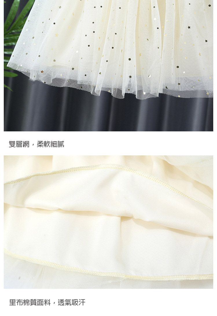 JB clothes - 星星澎澎裙-藍色