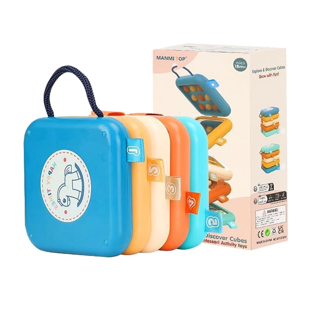 早教啟蒙方塊 疊疊樂串聯玩具 啟蒙玩具-蒙式早教疊疊樂