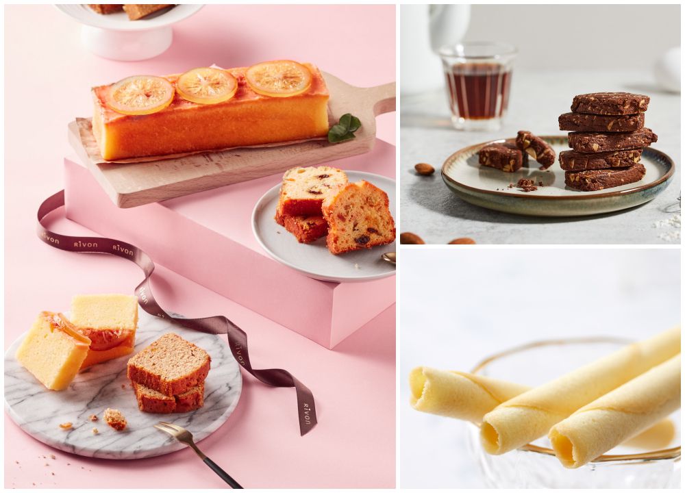 網路爆紅法式點心【禮坊 RIVON】浪漫法式禮盒、蜜漬橙香紅茶磅蛋糕