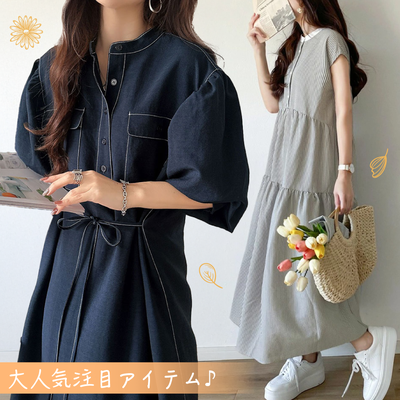 美洋裝新品到♡【日本 Classical Elf 】還有品牌最知名的美型連身褲！