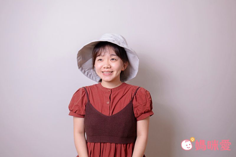 日本服飾代購 - (媽媽)UPF50+ 純棉大帽簷遮陽帽-蝴蝶結款-深墨綠 (56-60cm)