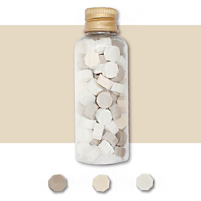 HAPPYMT - 火漆蠟粒大罐裝-一個赤裸的秘密-奶茶色系