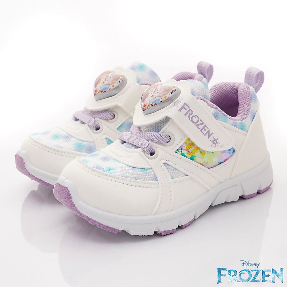 冰雪奇緣 - 冰雪奇緣2電燈鞋-FNKX37459白(中小童)-電燈鞋-白