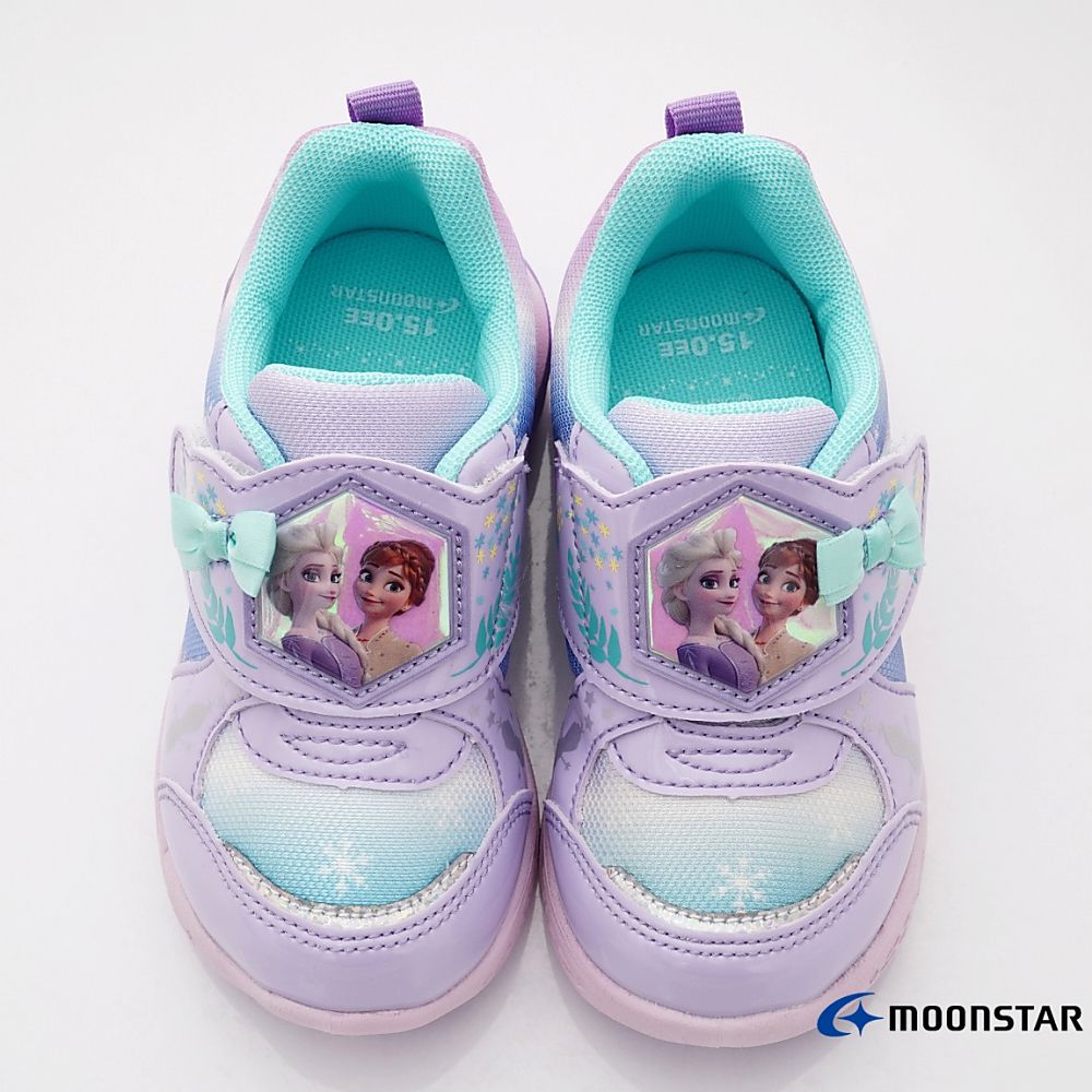 MOONSTAR日本月星 - 日本月星冰雪聯名運動鞋(中小童段)-紫