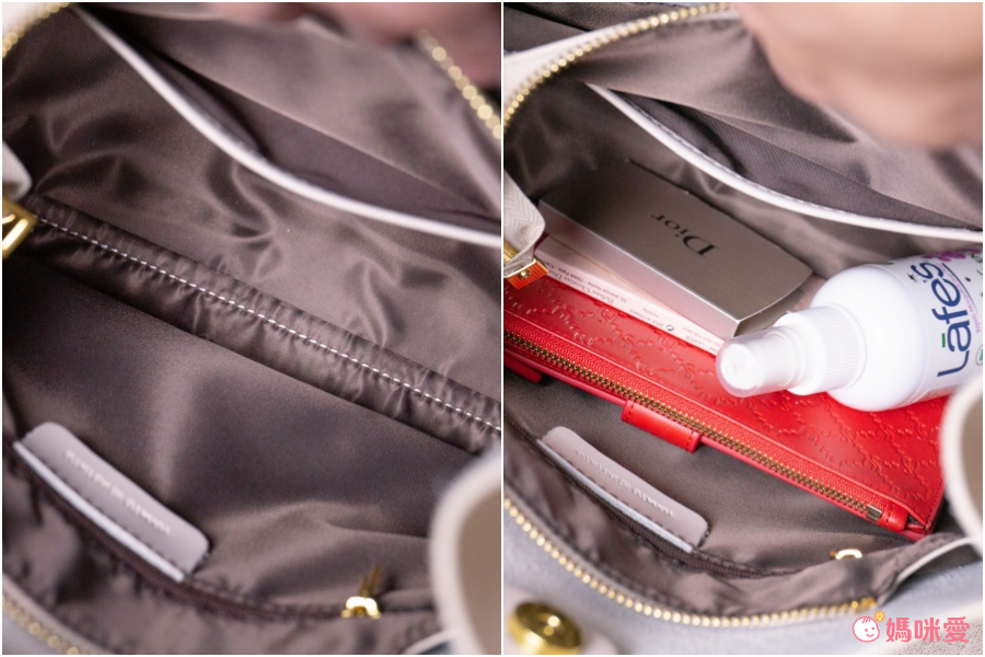 真皮大容量單肩托特包-卡其色 (30x12x31cm)