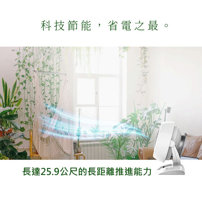 Vornado - DC直流渦流空氣循環機-白色