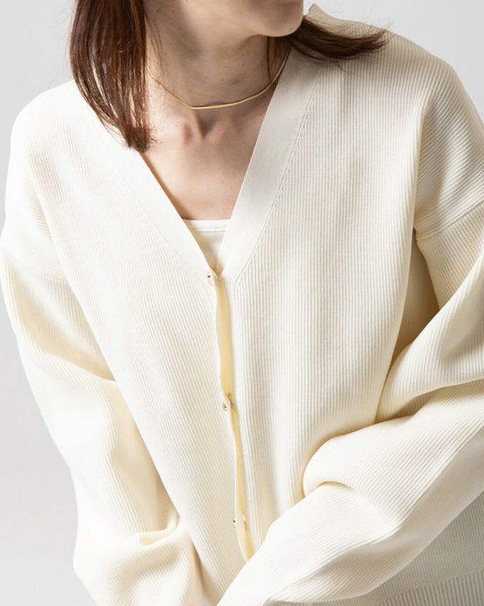 日本 gleam - 愛心金屬扣柔美羅紋開襟衫/外套-紅