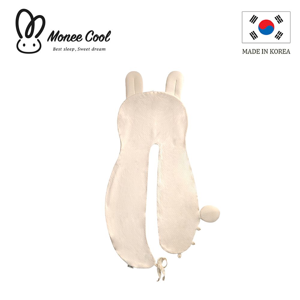 monee cool 舒眠兔兔安撫枕 / 竹纖維枕套-米色 (竹纖維枕套)-0.22kg