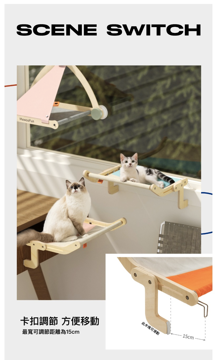 寵物懸掛吊床-棋盤格-黑+白 (47x39.5x21.5cm)