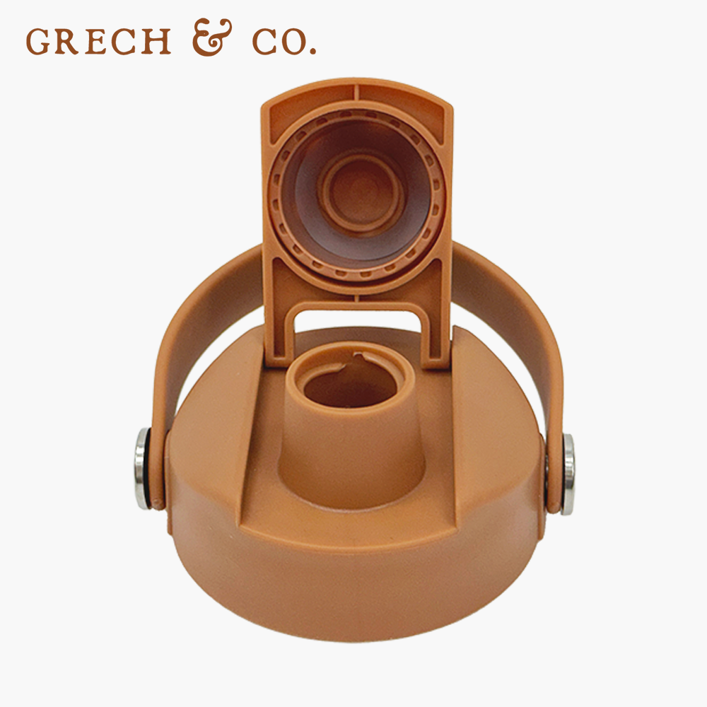 丹麥 GRECH & CO. - 直飲水壺替換杯蓋-想念橙