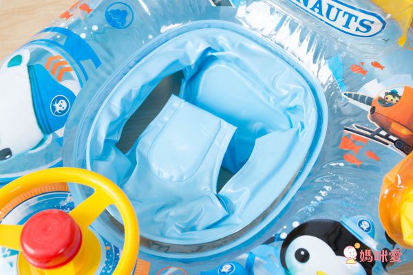 韓國 Winnie Connie - 海底小縱隊遮陽游泳圈