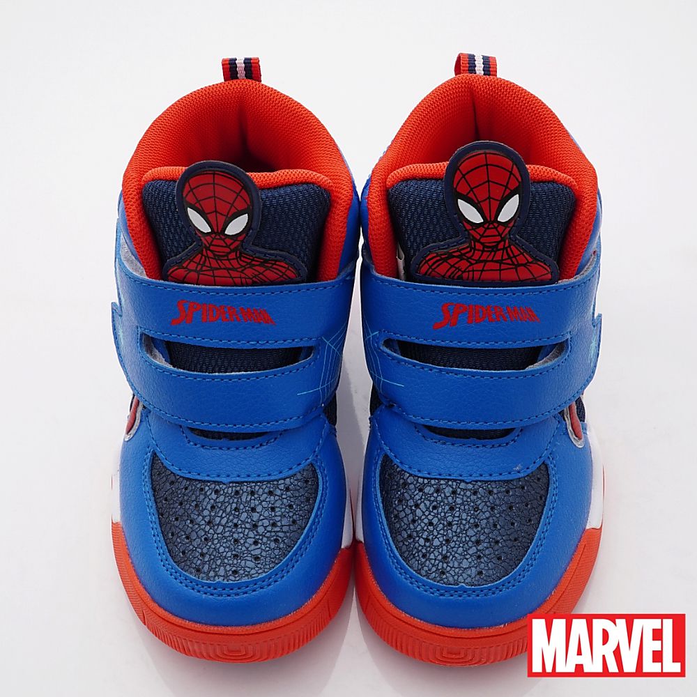 漫威MARVEL - 蜘蛛人高筒休閒鞋(中小童段)-運動鞋-藍