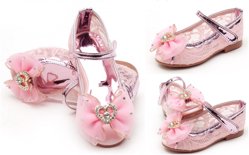 韓國 MAMITREE - 星紗亮皮鞋-典雅粉