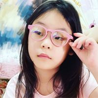 美國 Babiators - 兒童抗藍光眼鏡-鑰匙孔系列-粉紅糖瓷