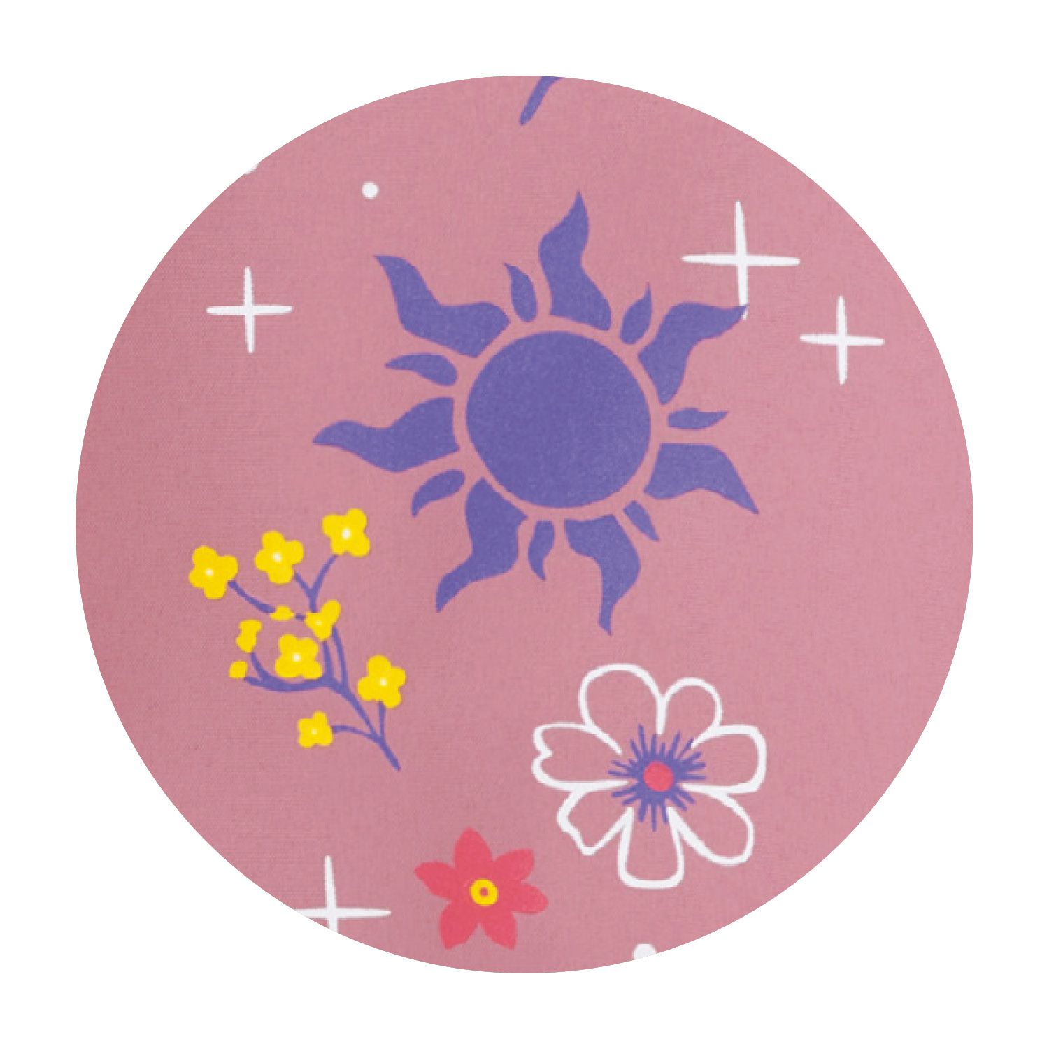 日本千趣會 - 迪士尼公主荷葉衣襬防風連帽外套-長髮公主-粉