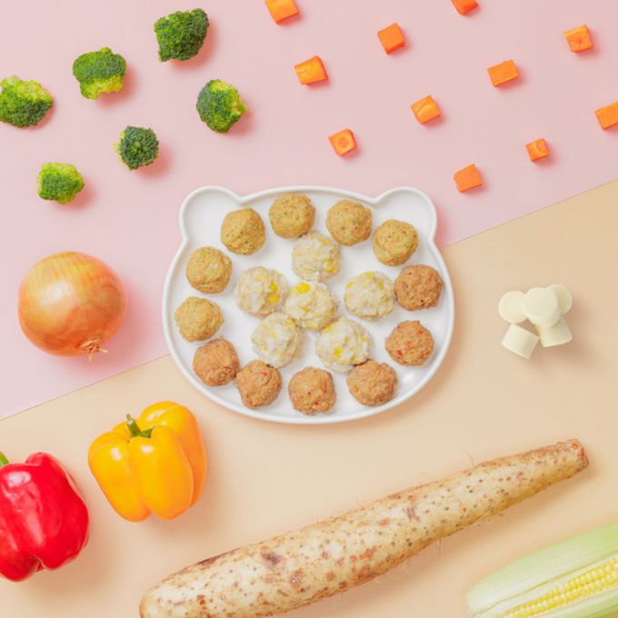 兔比媽咪廚房 - 寶寶鮮肉丸 ( 3顆入 )-8M+