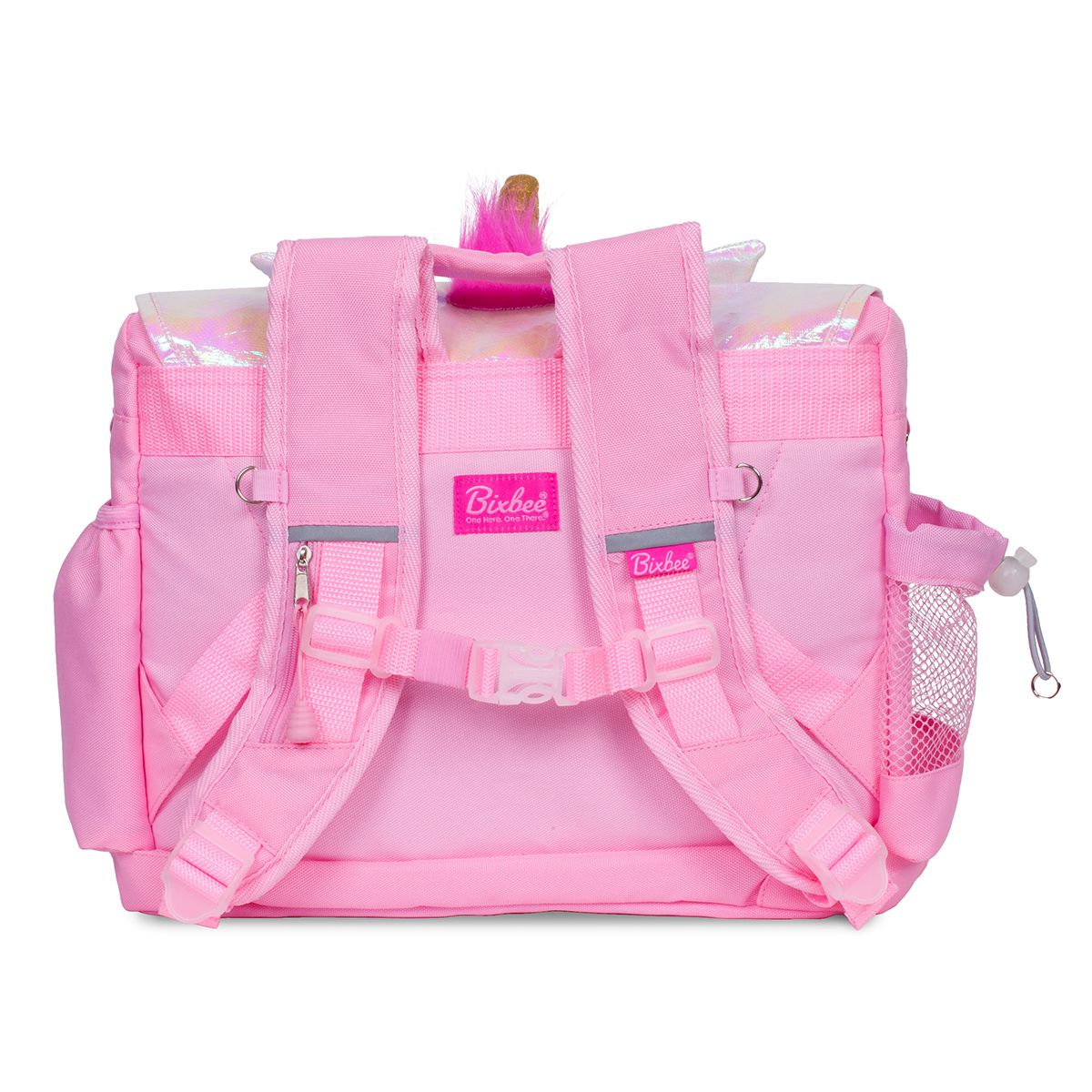 Bixbee - 3D動物童趣系列-奇幻粉獨角馬中童背包 (寬33cm*高28cm*深12.7cm)