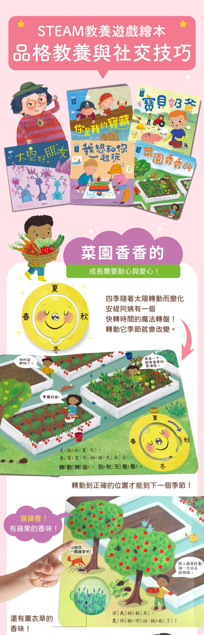 【STEAM教養遊戲繪本】品格教養與社交技巧系列 (5冊)