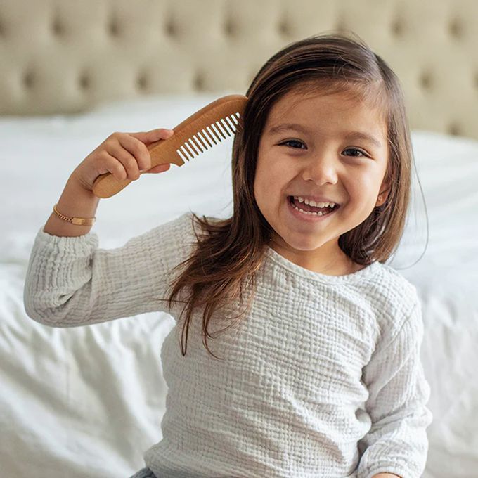 美國 green sprouts - 小綠芽兒童專用梳子