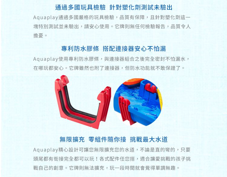 瑞典 Aquaplay - 【進階版漂漂河】水上樂園玩具-1528