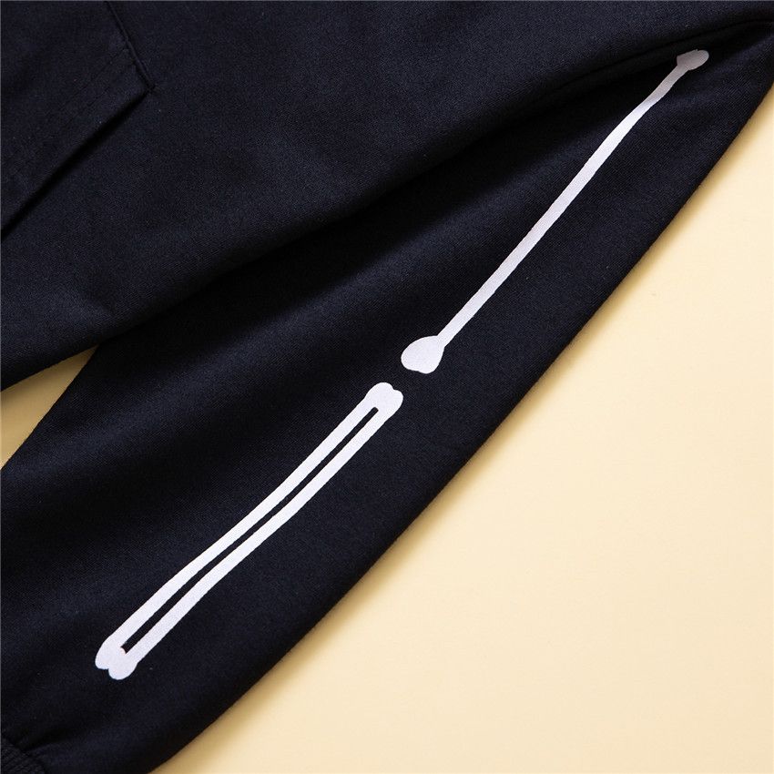 造型長袖帽T-骷髏-黑色-萬聖節裝扮