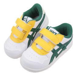 asics 亞瑟士 - (14~16公分)JAPANS潮流白綠寶寶機能學步鞋