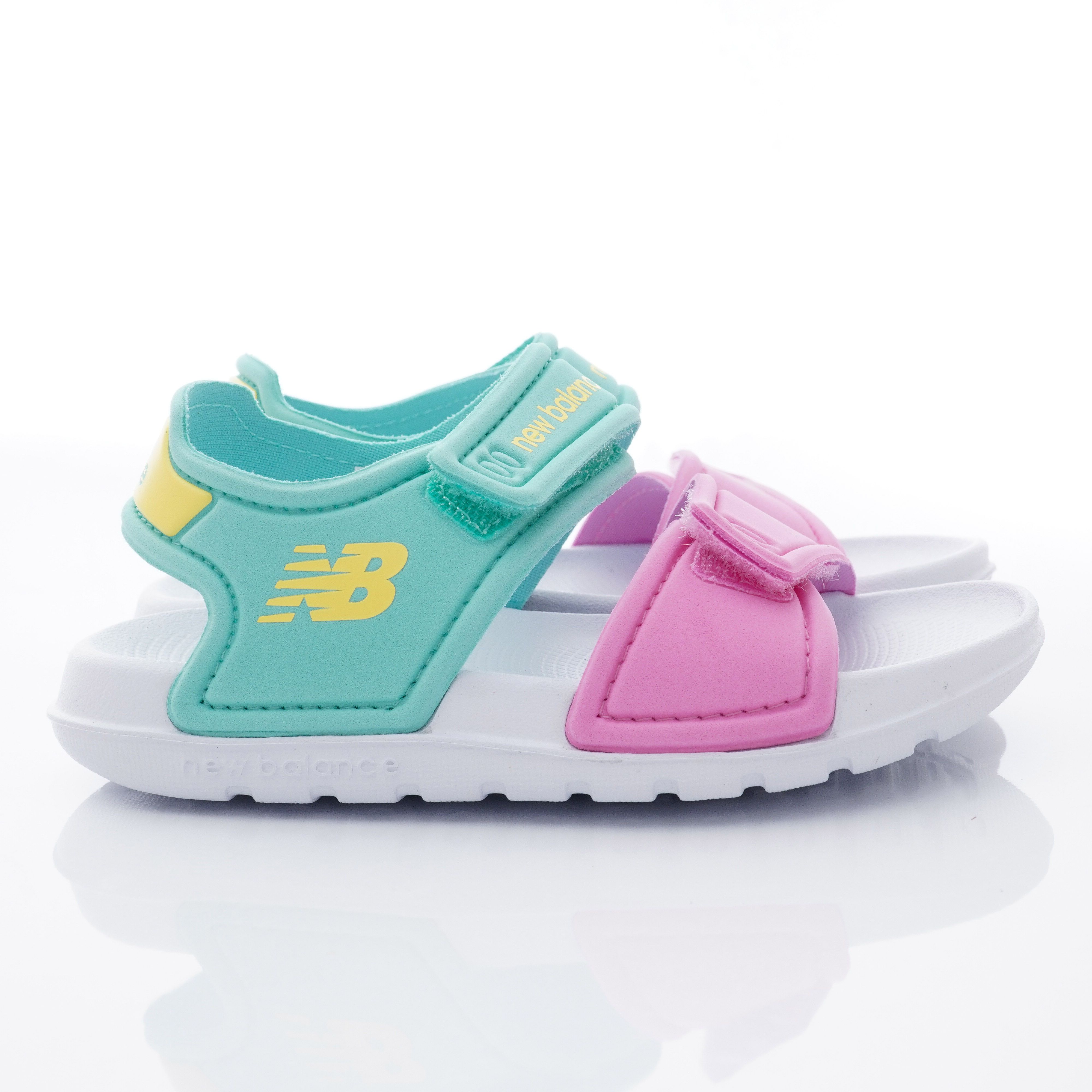 New Balance - NB超輕馬卡龍涼鞋款(小童段)-糖果粉紅/淺綠