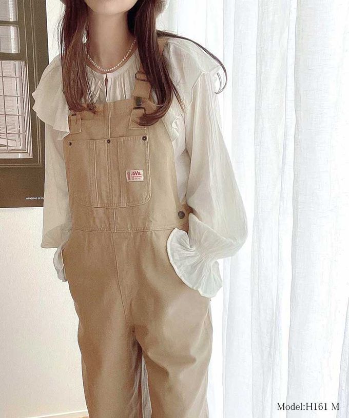 日本 Classical Elf - 美式經典百搭吊帶褲-經典黑