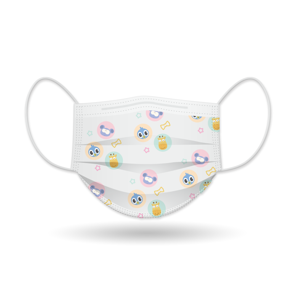 小兒利撒爾Risal - 兒童醫用口罩(繽紛泡泡) 20入/盒
