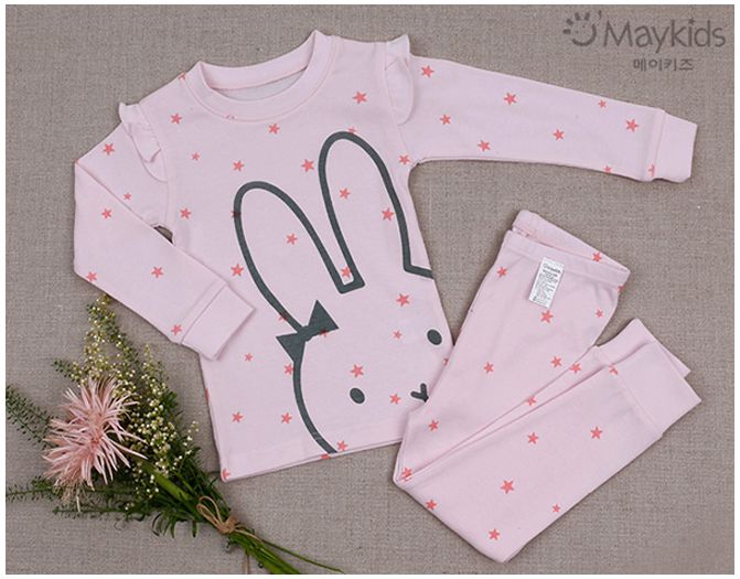 [現貨] ✦ 零碼出清價 ✭ 韓國 Maykids 有機棉長袖家居服/防踢被 ✭