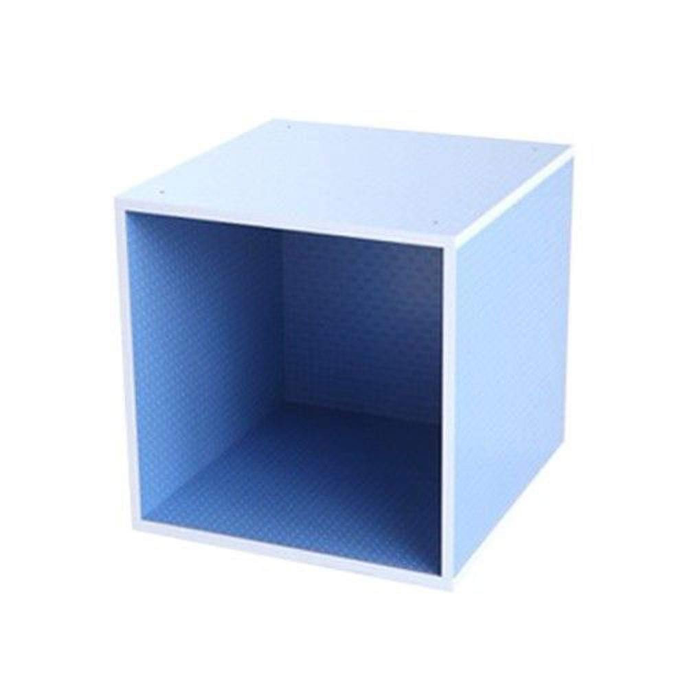 MyTolek 童樂可 - 積木櫃-單框框-點點藍 (37*37*37cm)