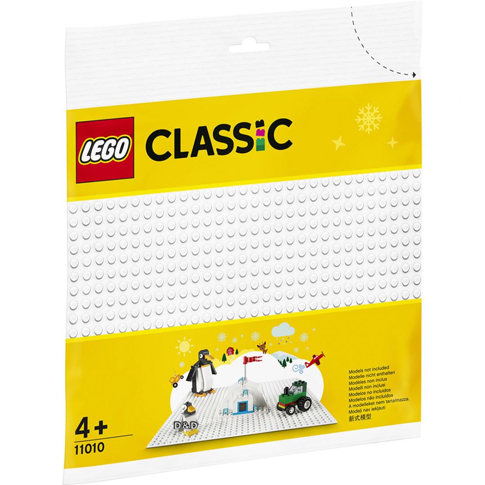 樂高 LEGO - 樂高 Classic 經典基本顆粒系列 - 白色底板 11010-1pcs