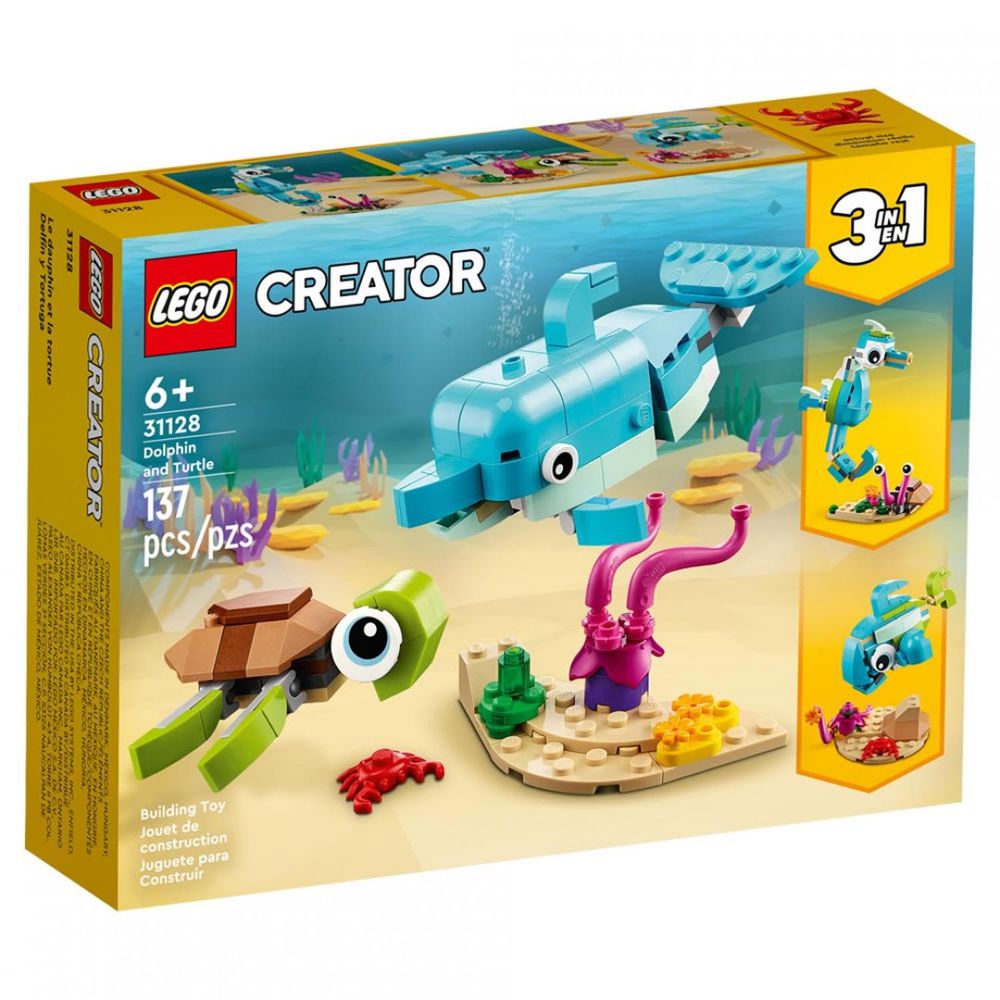 樂高 LEGO - 樂高積木 LEGO《 LT31128》創意大師 Creator 系列 - 海豚和烏龜-137pcs