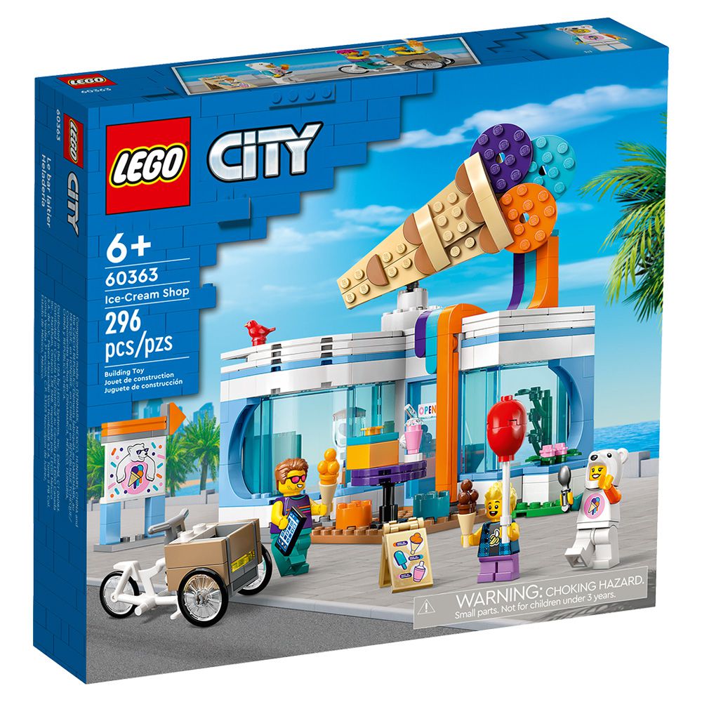 樂高積木 LEGO《 LT60363 》City 城市系列 - 冰淇淋店