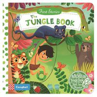 First Stories 操作硬頁書-The Jungle Book 森林王子